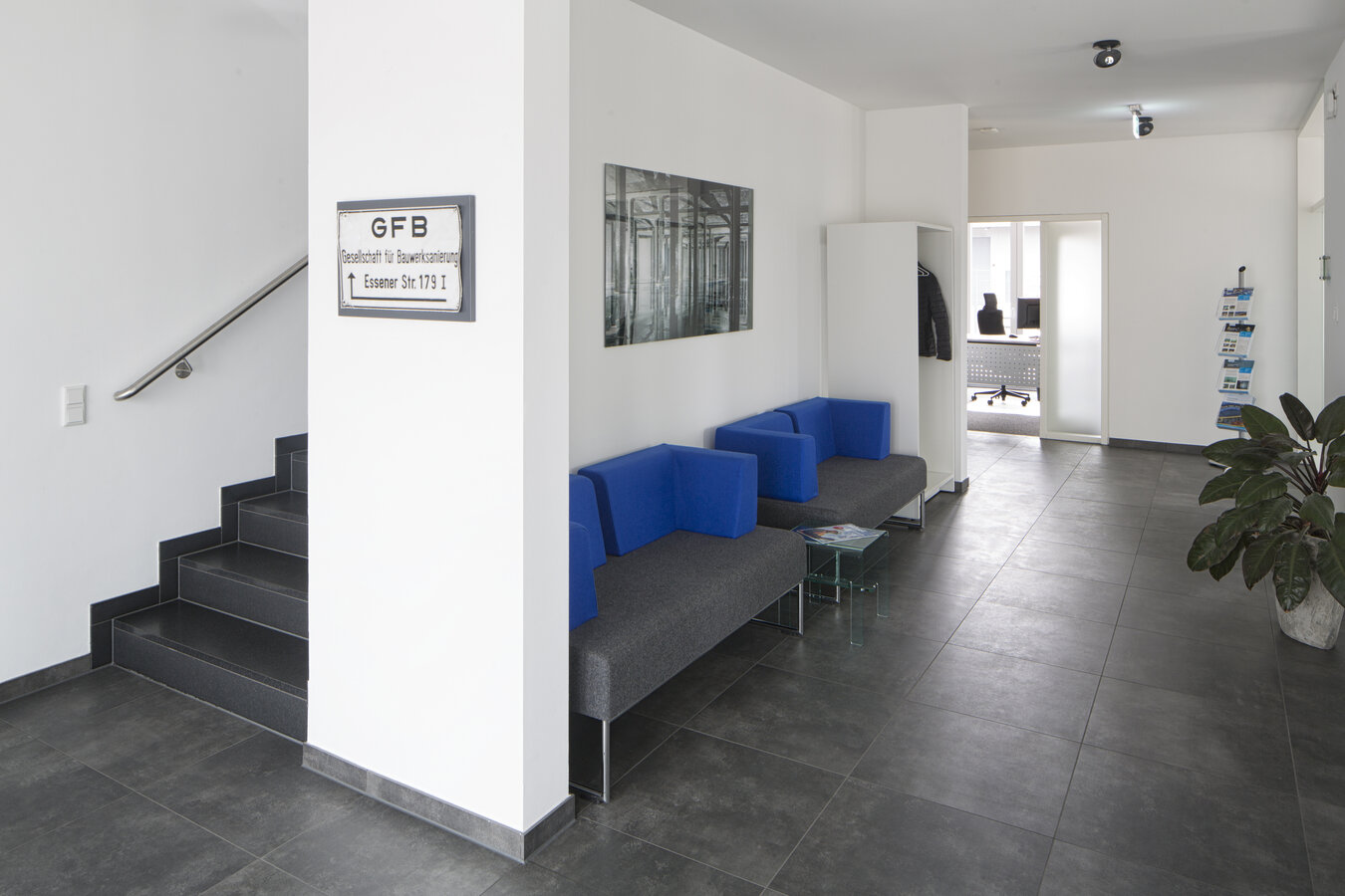 Essen | Neubau Betriebsgebäude mit Verwaltung Essen | Neubau Betriebsgebäude mit Verwaltung | Eingang
